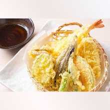 Assorted tempura