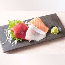 Assorted sashimi, 3 kinds