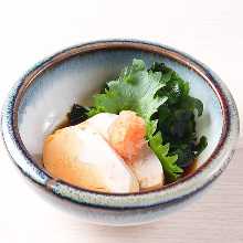 Monkfish liver with ponzu