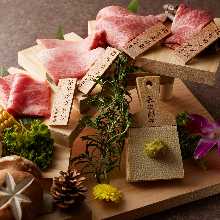 Assorted Wagyu beef, 3 kinds