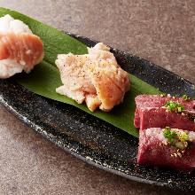 Assorted beef offal, 3 kinds