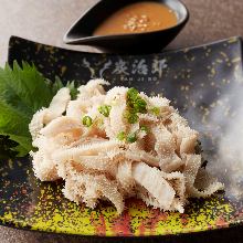 Senmai (omasum) sashimi