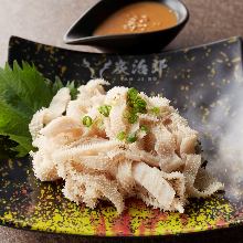 Senmai (omasum) sashimi