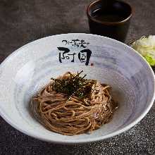 Chilled buckwheat noodles without broth