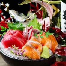 Assorted sashimi, 4 kinds