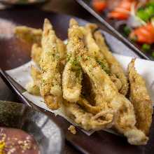 Burdock tempura