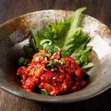 Chanja (Korean spicy marinated cod innards)