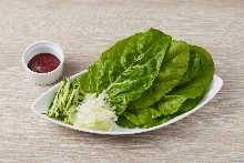 Sangchu (Korean stem lettuce)