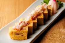 Thick Japanese omelet