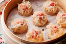 Steamed crab dumplings