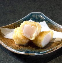 Scallop tempura