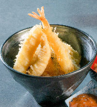 Tempura rice bowl