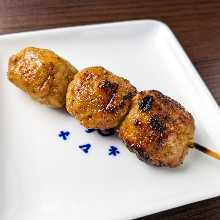 Grilled pork meatballs