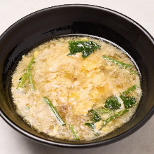 Egg soup