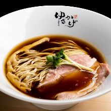 chicken soup soy sauce ramen