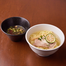 Kelp water chicken tsukesoba