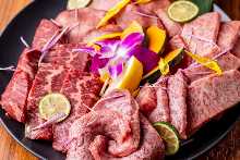 Meat tasting menu Meat tasting menu