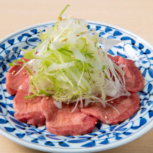 Negi tan shio (salted tongue with green onions)