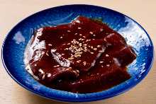 Beef liver (yakiniku)
