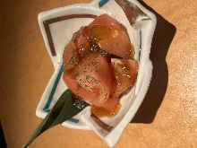 Sliced tomatoes