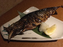 Lightly-dried mackerel