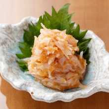 Crunchy Shark Cartilage with Plum Jelly