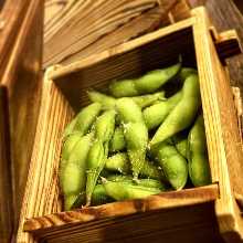 Salted Boiled Edamame