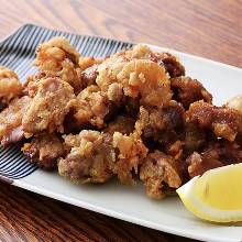 Fried gizzards