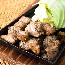 Yakitori (Grilled Chicken) Not on Skewers