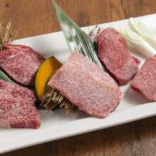 Assorted yakiniku, 5 kinds