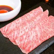 Wagyu beef sukiyaki