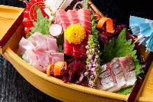 Assorted sashimi, 3 kinds