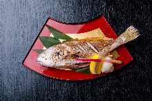 Grilled fish