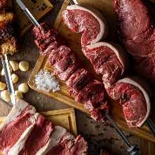 (Dinner - 7,480 yen) Original churrasco & salad, all-you-can-eat dessert buffet