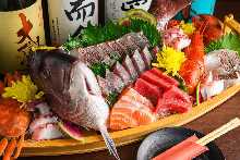 Assorted sashimi, 7 kinds
