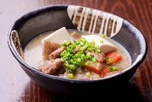 Simmered organ meats