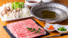Exquisite Saga Beef Sirloin Shabu-Shabu Hot Pot