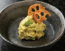 Avocado and Chicken Tenderloin with Sesame Sauce