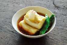 Handmade Agedashi Tofu (Deep-fried Tofu in Broth)
