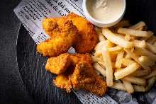 Fish and Chips with Tartar Sauce made with Nasu Goyouran Egg
