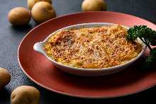 Gratin of Potatoes and Chef's Blend Cheese