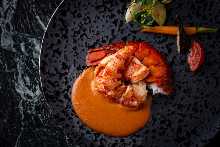 Sauteed Lobster with Lemongrass-Scented Americaine Sauce