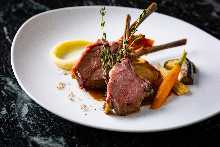 Roasted Lamb with a Hint of Smoke and Citrus-Infused Lamb Juice