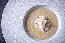 Cream of Mushroom Soup with Fresh Mushrooms