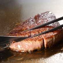 (Sendai beef) Premium wagyu beef loin steak