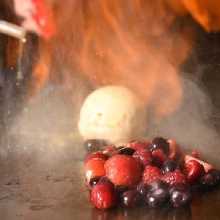 Flambe Teppanyaki Dessert