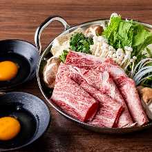 Beef sukiyaki