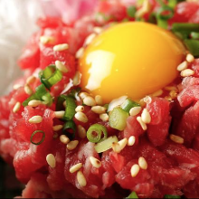Wagyu beef steak tartare