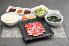  Kalbi lunch set