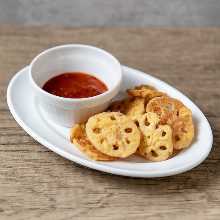 Lotus root chips